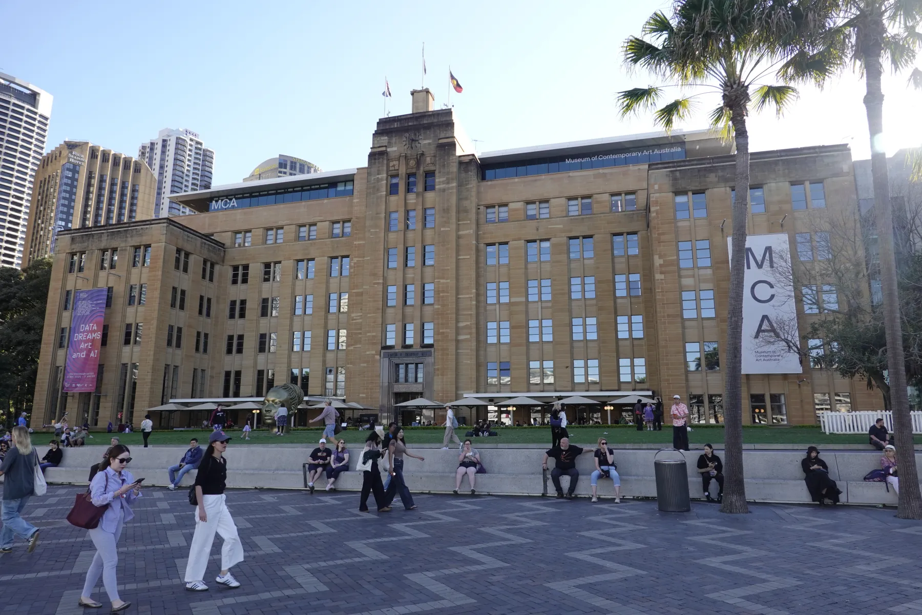 ロックスに建つシドニー現代美術館MCAの歴史的な外観