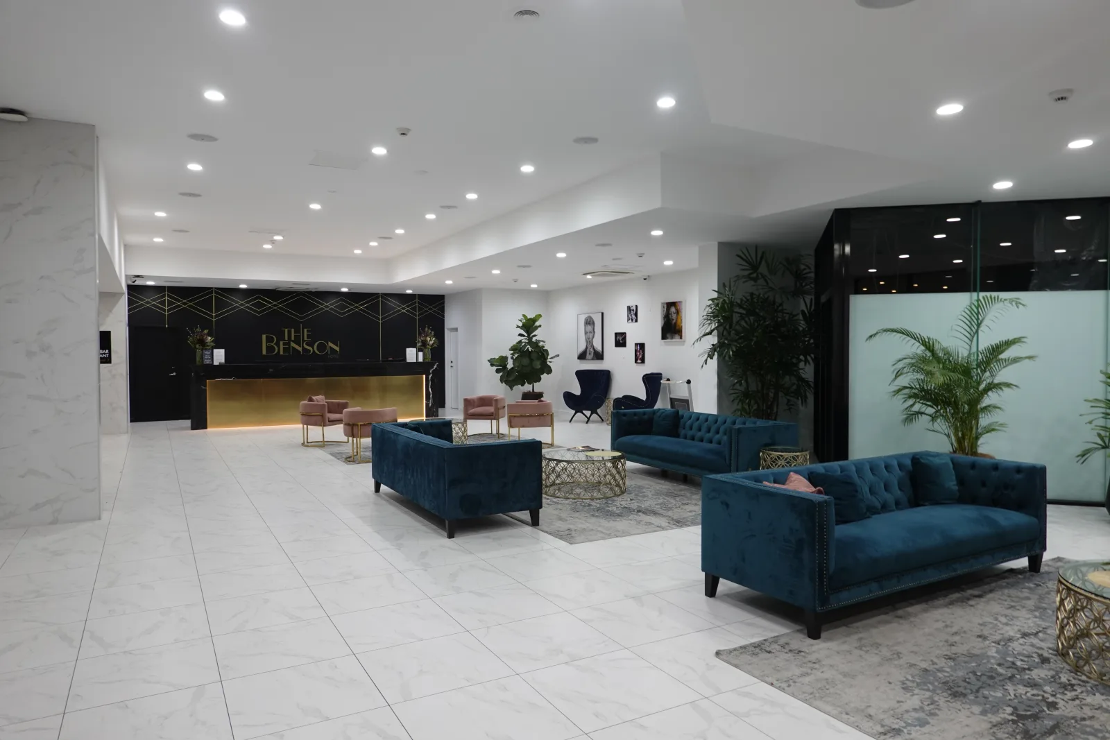 Lobby at The Benson Hotel Cairns